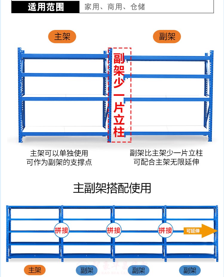 300kg倉(cāng)儲(chǔ)貨架